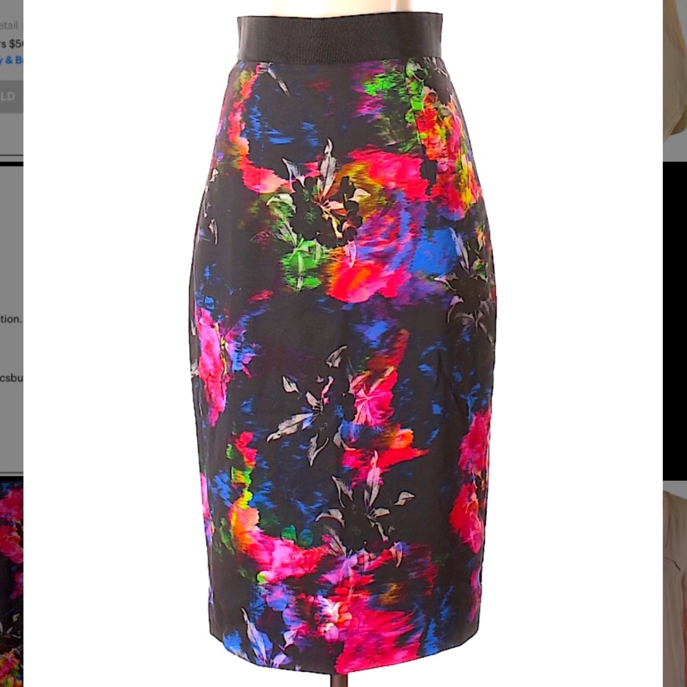 Colorful Milly Pencil Skirt